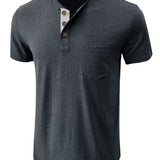 Bawełniany T-shirt męski casual