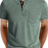 Bawełniany T-shirt męski casual