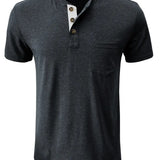 Bawełniany T-shirt męski casual