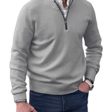 Sweter męski na zamek casual