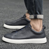 Stylowe skórzane buty męskie