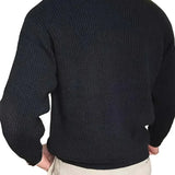 Dzianinowy sweter męski Rom