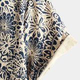 Beżowa koszula męska vintage paisley
