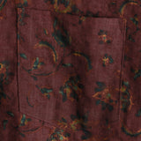 Koszula męska boho retro w kwiaty
