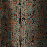 Brązowa koszula męska paisley boho