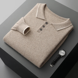 Sweter męski polo Saint-Tropez