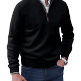 Sweter męski na zamek casual