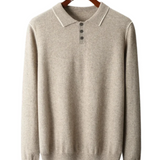 Sweter męski polo Saint-Tropez