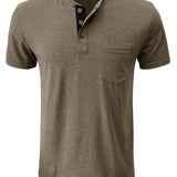 Bawełniany T-shirt męski casual
