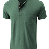 Bawełniany T-shirt męski casual