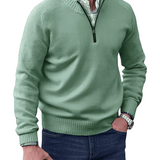 Sweter męski na zamek casual