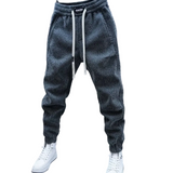 Wzorzyste spodnie męskie casual