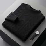 Wzorzysty sweter męski Mizar
