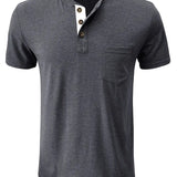 Bawełniany T-shirt męski casual