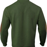 Elegancki sweter męski z guzikami