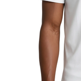 Biały T-shirt męski slim fit