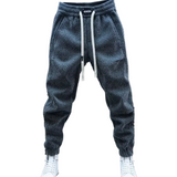 Wzorzyste spodnie męskie casual