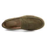 Zamszowe espadryle męskie