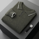 Sweter męski polo Saint-Tropez