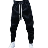 Wzorzyste spodnie męskie casual