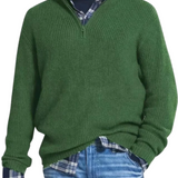 Sweter męski Diego z zamkiem