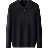 Sweter męski Gstaad z krótkim zamkiem