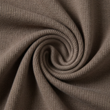 Sweter męski ze stójką na zamek – taupe