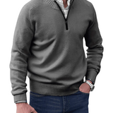 Sweter męski na zamek casual