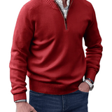 Sweter męski na zamek casual