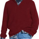 Sweter męski Diego z zamkiem