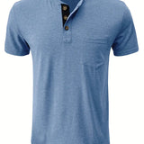 Bawełniany T-shirt męski casual