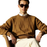 Sweter męski z dzianiny Premium