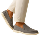 Mokasyny męskie casual – szare
