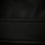 Lekka męska kurtka z tkaniny twill – czarna