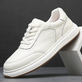 Minimalistyczne skórzane sneakersy męskie