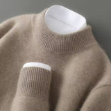 Elegancki sweter męski z miękkiej dzianiny