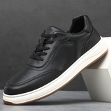 Minimalistyczne skórzane sneakersy męskie