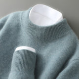Elegancki sweter męski z miękkiej dzianiny