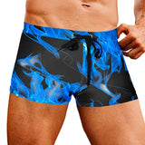 Tomasz – męskie szorty kąpielowe Blue Flame