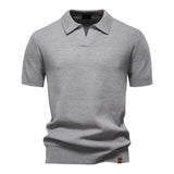 Elegancka koszulka polo męska klasyczna