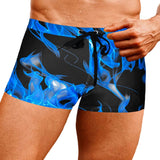 Tomasz – męskie szorty kąpielowe Blue Flame
