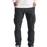 Lekkie spodnie cargo męskie