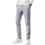 Eleganckie spodnie męskie slim fit