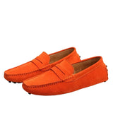 Zamszowe mokasyny męskie casual