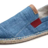 Eleganckie oddychające espadryle męskie