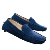 Zamszowe mokasyny męskie casual