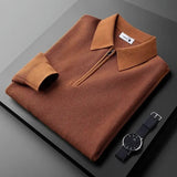 Elegancki sweter męski na zamek
