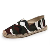 Eleganckie płócienne espadryle męskie