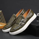 Eleganckie skórzane buty męskie minimalistyczne