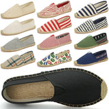 Płócienne espadryle męskie casual